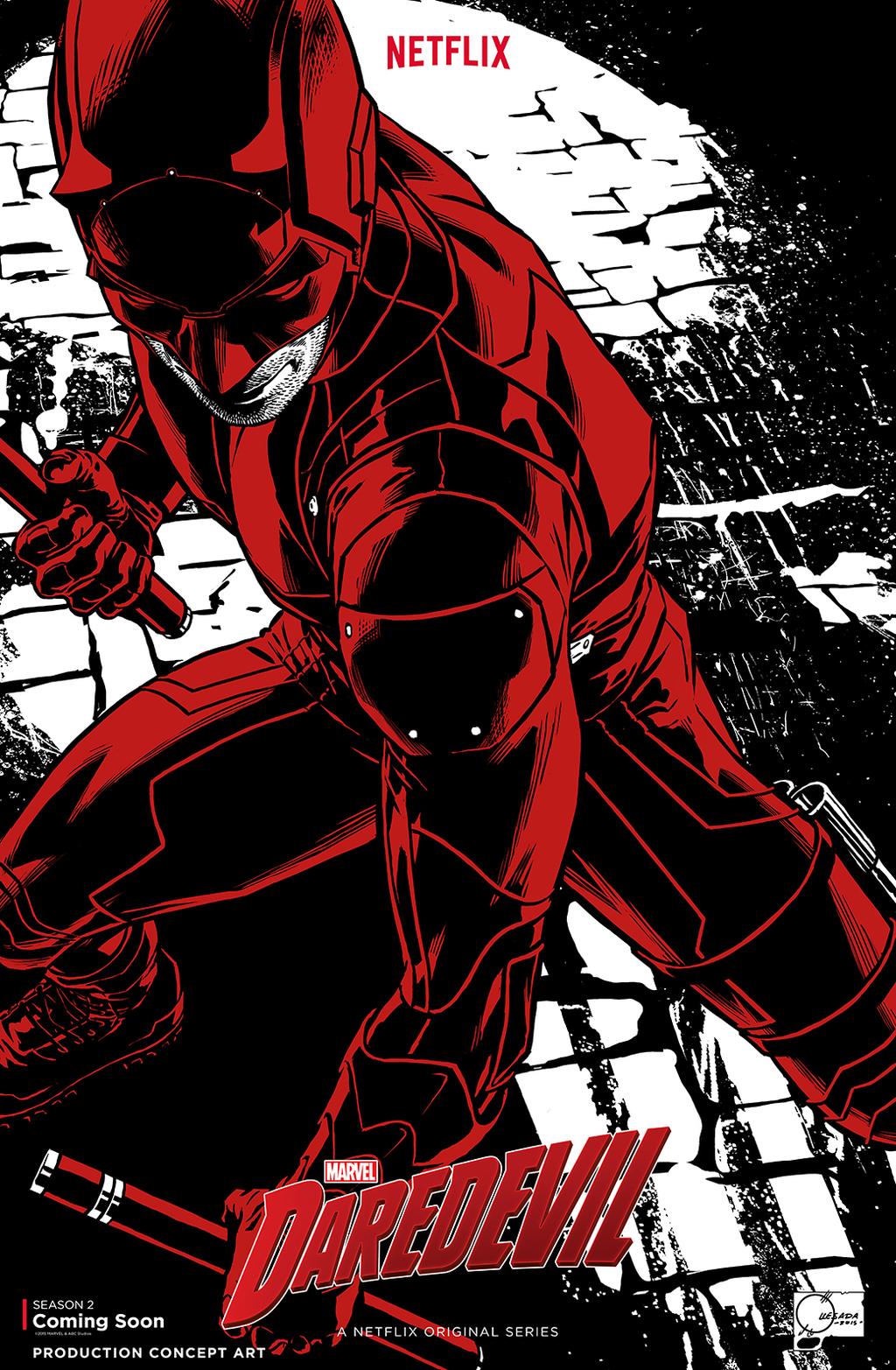 Espectacular póster de Daredevil