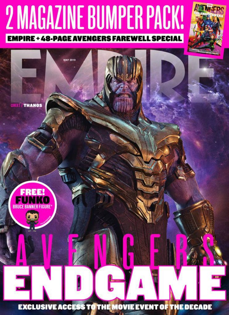 Portada de Empire dedicada a Avengers: Endgame