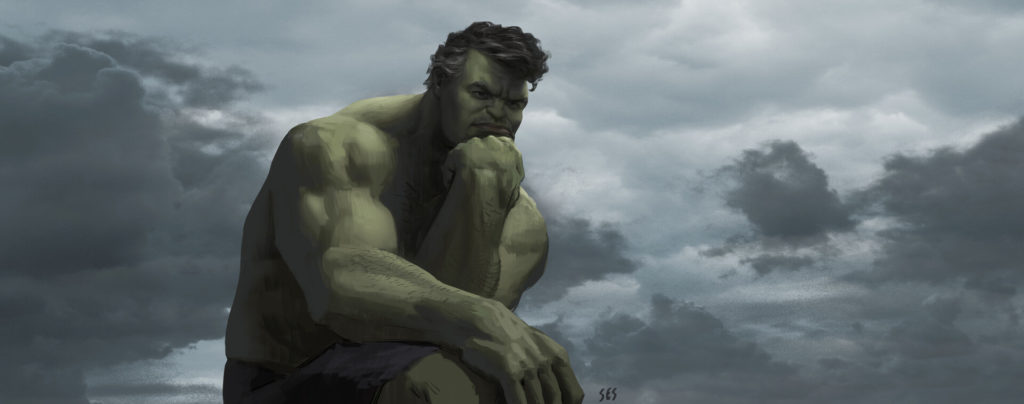 Concept Art de Stephen Schirle para Avengers: Infinity War / Avengers: Endgame