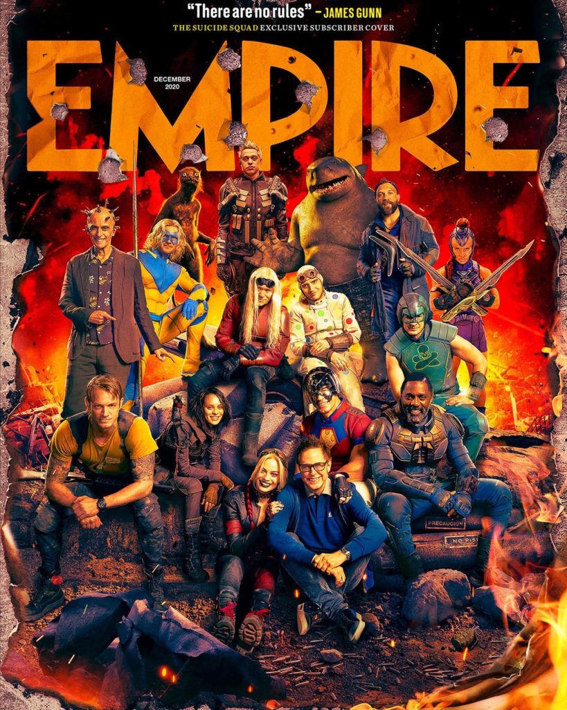 Portada de Empire dedicada a The Suicide Squad