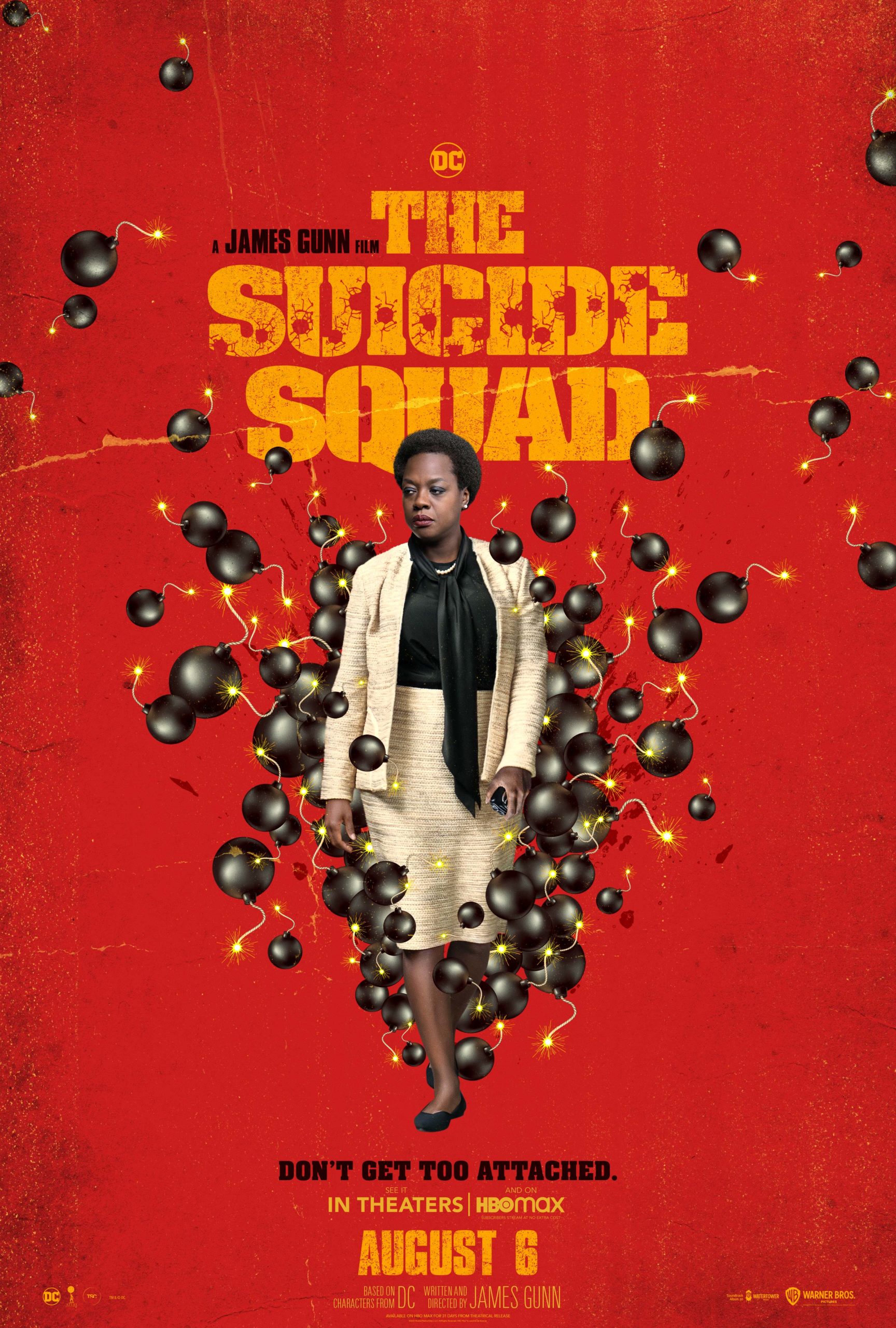 Póster protagonizado por Amanda Waller para The Suicide Squad de James Gunn