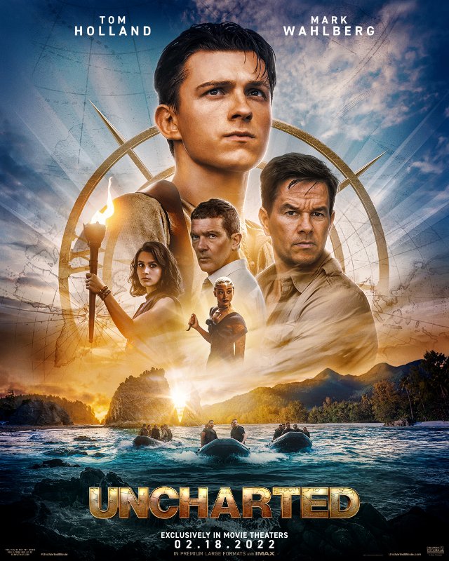 Primer póster de Uncharted