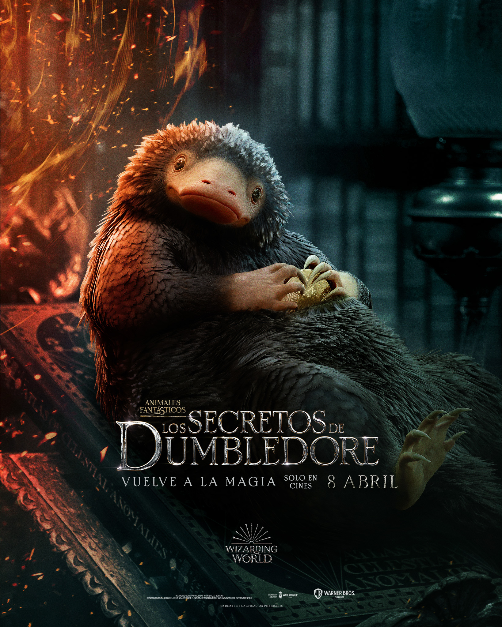 Póster de Animales Fantásticos: Los Secretos de Dumbledore