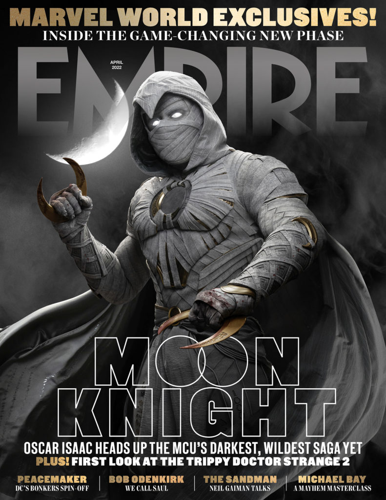 Portada de la revista Empire dedicada a Moon Knight