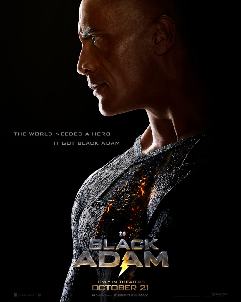 Primer póster de Black Adam