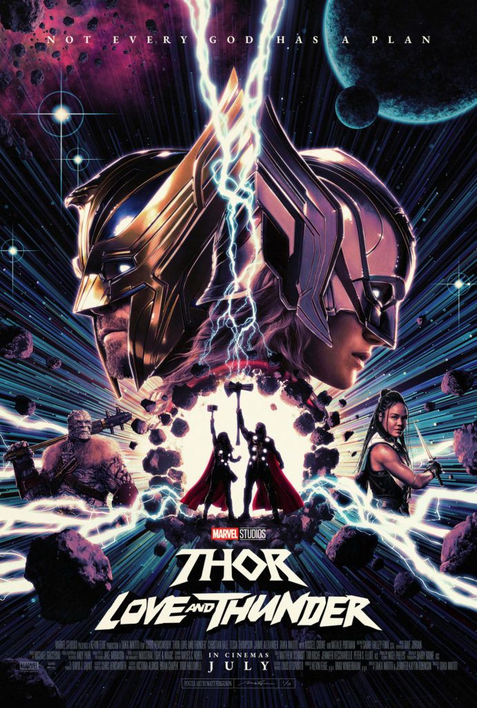 Póster de Thor: Love and Thunder realizado por Matt Ferguson