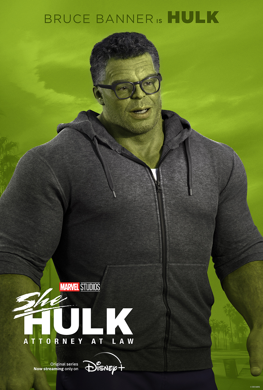 Póster de She-Hulk protagonizado por "Smart" Hulk
