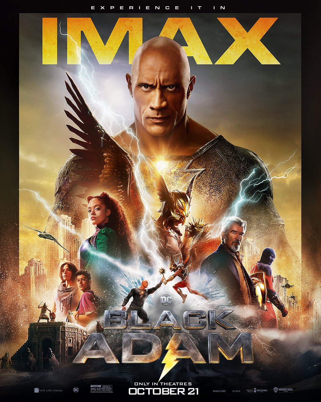 Póster IMAX de Black Adam