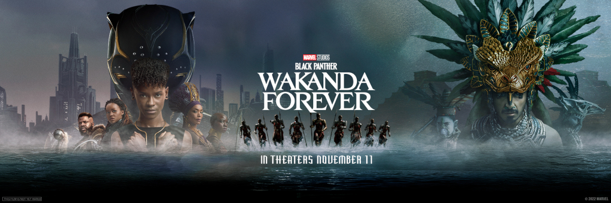 Banner de Black Panther: Wakanda Forever