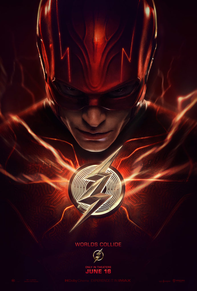 Póster individual de The Flash protagonizado por Flash (Ezra Miller)