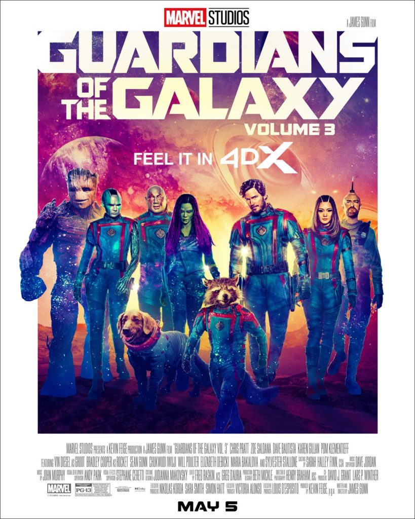 Póster de Guardianes de la Galaxia Volumen 3