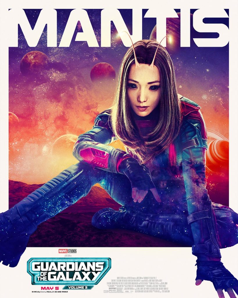 Mantis en Guardianes de la Galaxia Volumen 3