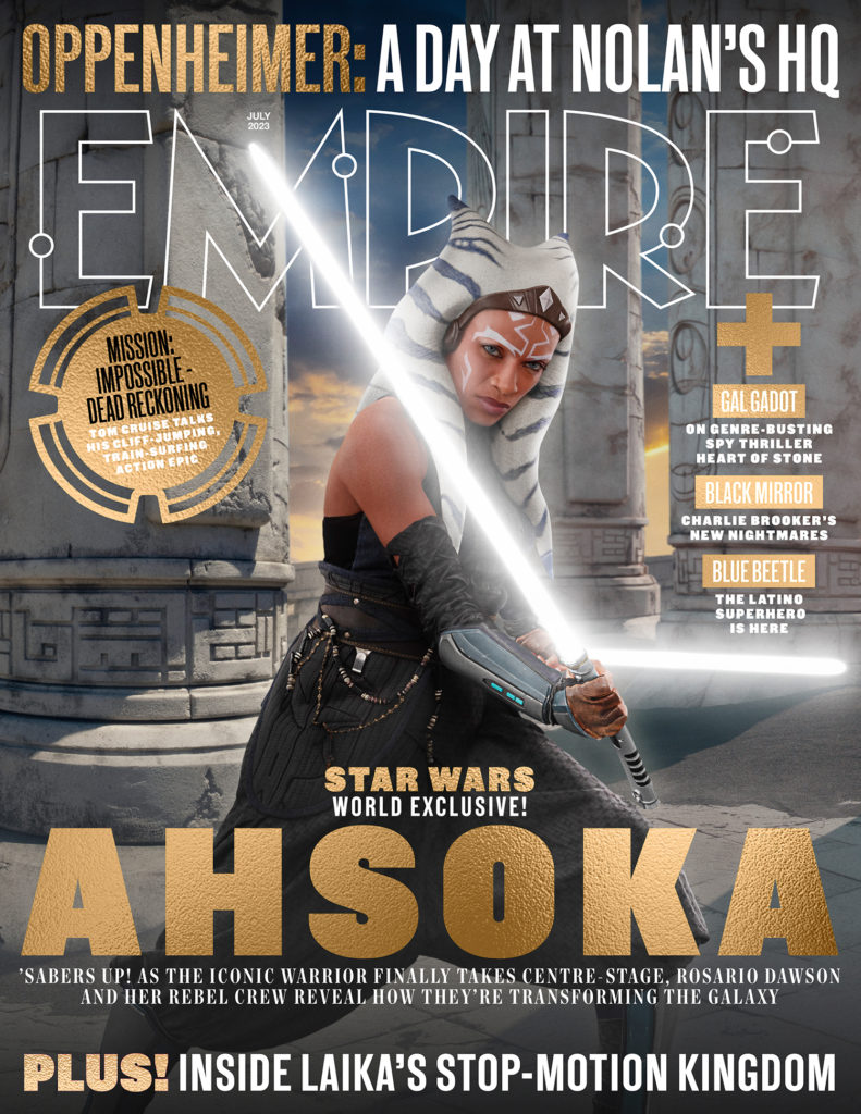 Portada de la revista Empire dedicada a Ahsoka