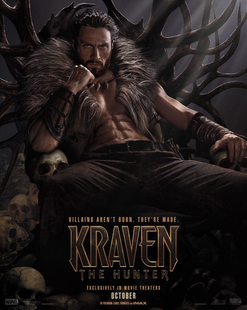 Primer póster de Kraven El Cazador