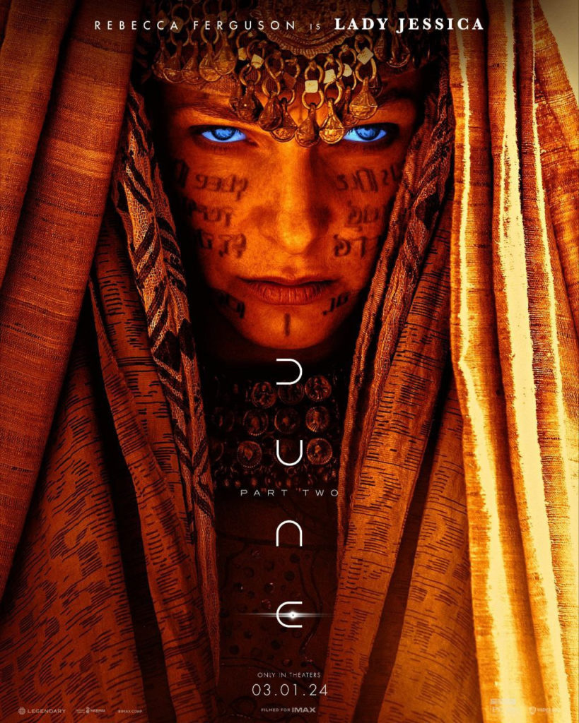 Rebecca Ferguson en Lady Jessica Atreides en Dune: Parte Dos
